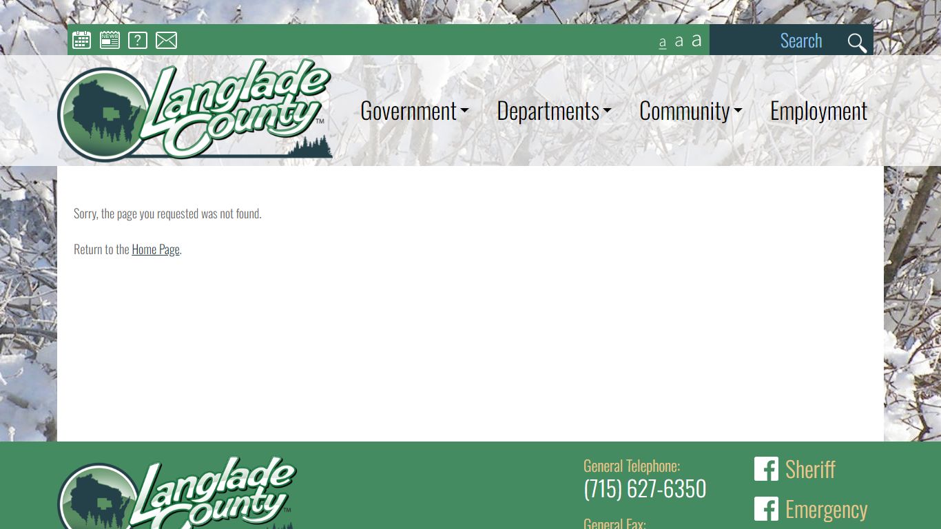 Welcome to Langlade County, Wisconsin